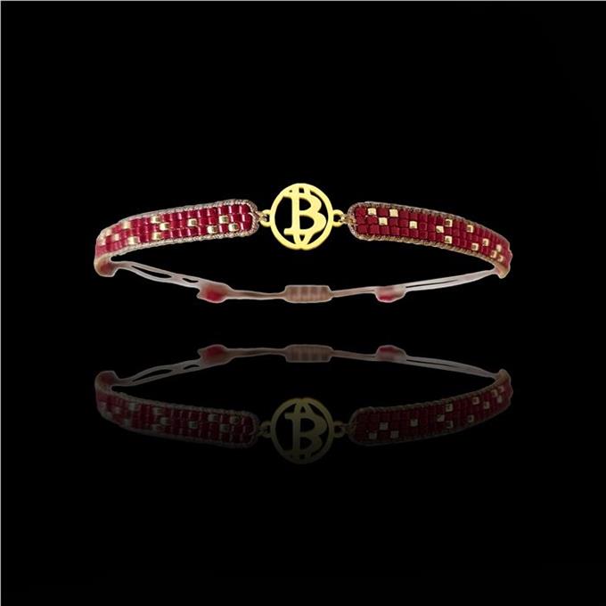 TabiTela altın Bileklik Model 5 Bitcoin   G5B188 0.5 gr - 4