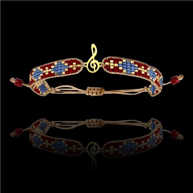 TabiTela altın Bileklik Model 1 Müzik notası   G1B14 0.5 gr - 1
