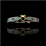 TabiTela altın Bileklik Model 4 Mickey Mouse   G4B74 0.5 gr - 2